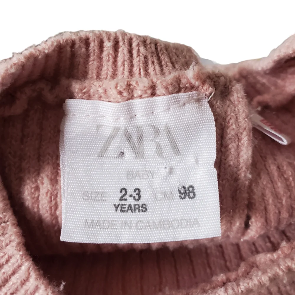 Zara Sweater Gauze Dress